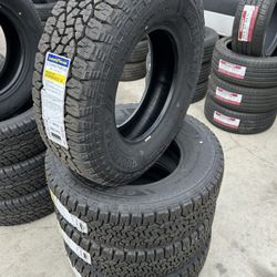 BRAND NEW SET OF GOODYEAR ALL TERRAIN TIRES lt245/75r16 245/75/16