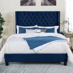 QUEEN BED FRAME MATTRES SOLD SEPARATELY NEW IN BOX ☎️ 1714586,2564