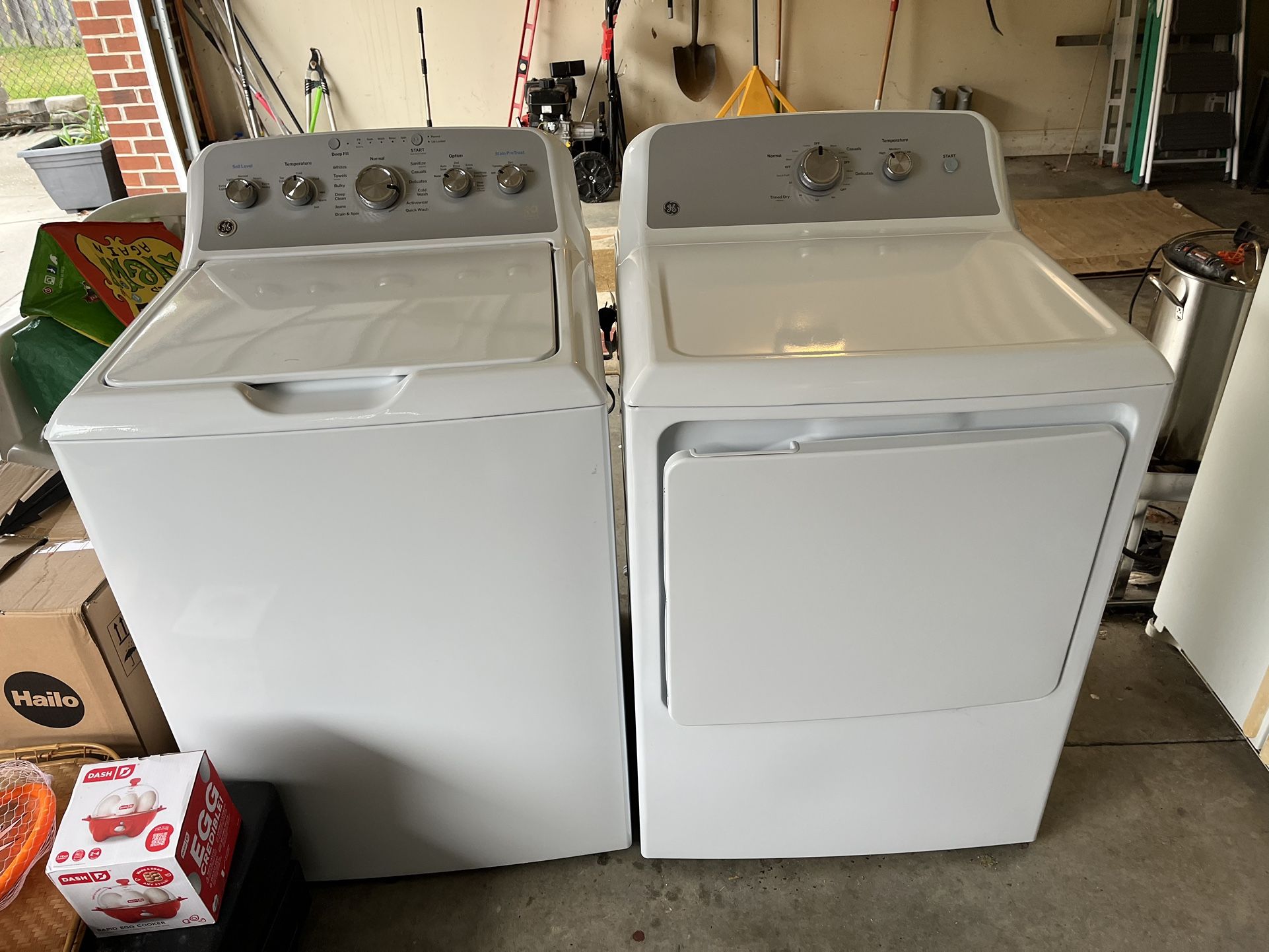 GE Washer And Dryer Combo