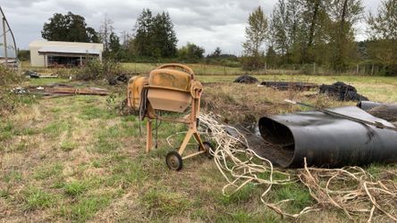 CONCRETE MIXER-ELECTRIC MOTOR