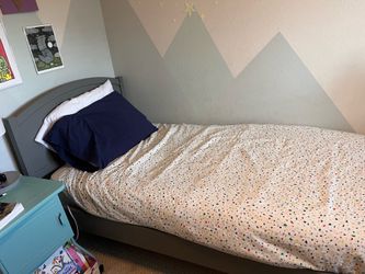 Pottery barn twin bed frame