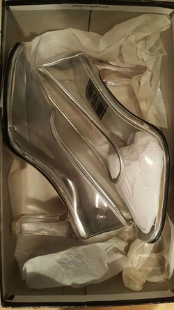 Clear heels