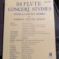 24 Flute Concert Studies