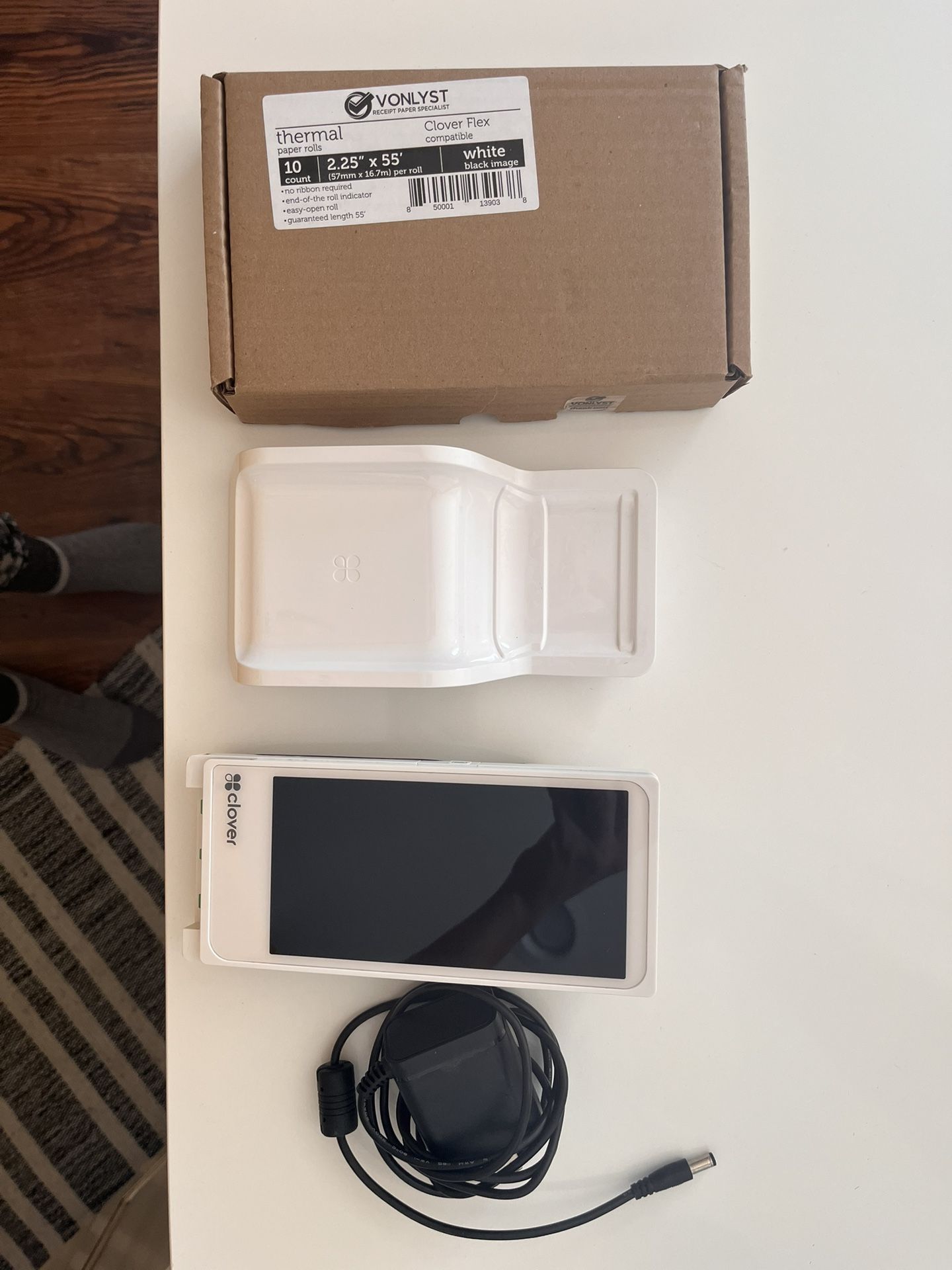 Clover Flex Thermal Printer with Extra Paper