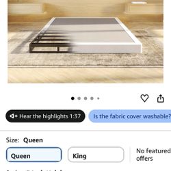 New 3 Inch Queen Box Spring 