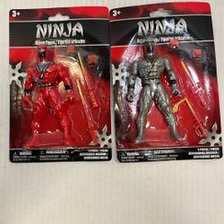 These items are 5.5-inch Ninja action figures, often referred to as "bootleg" or generic versions inspired by characters like Snake Eyes