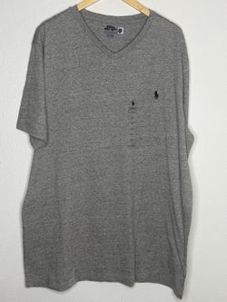 Polo Ralph Lauren Gray V-Neck T-Shirt NWT size XLT