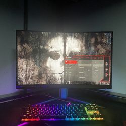 MSI 24" 180Hz Curved Gaming Monitor 1920x1080 - Used, Like New