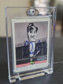 Nolan Ryan Autographed 1992 Classic Best Card (Jacksonville Suns)