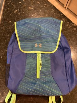 Blue & Green Under Armour Backpack