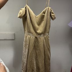Gold Dress Size S