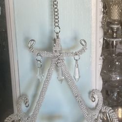 4 Cute Hanging Candle Holders-15 Inches Including The  Chain