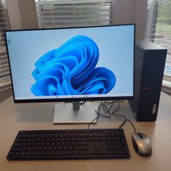 FAST FAST Lenovo/Core i5/16GB Ram/512GB SSD HD/Windows 11/Office/Dell 24" Monitor/Keyboard/Mouse