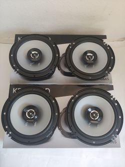 KENWOOD 2 PAIRS 6.5" 2 WAY 300 WATTS CAR SPEAKER