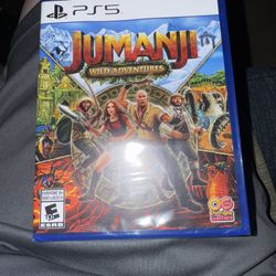 JUMANJI Wild Adventures - Brand New & Sealed - PS5 PlayStation 5 