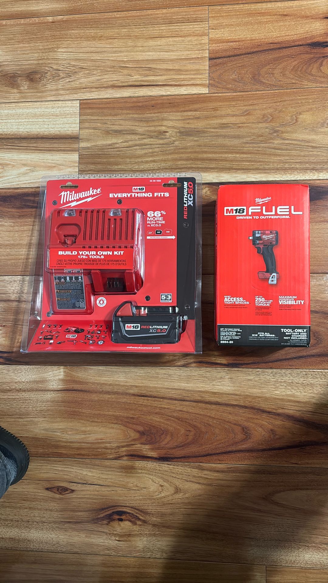 Milwaukee M18 3/8" Compact Impact W/ Battery & Charger