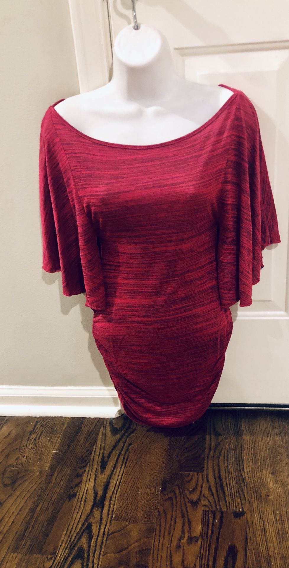 Valentine’s Day pink mini dress