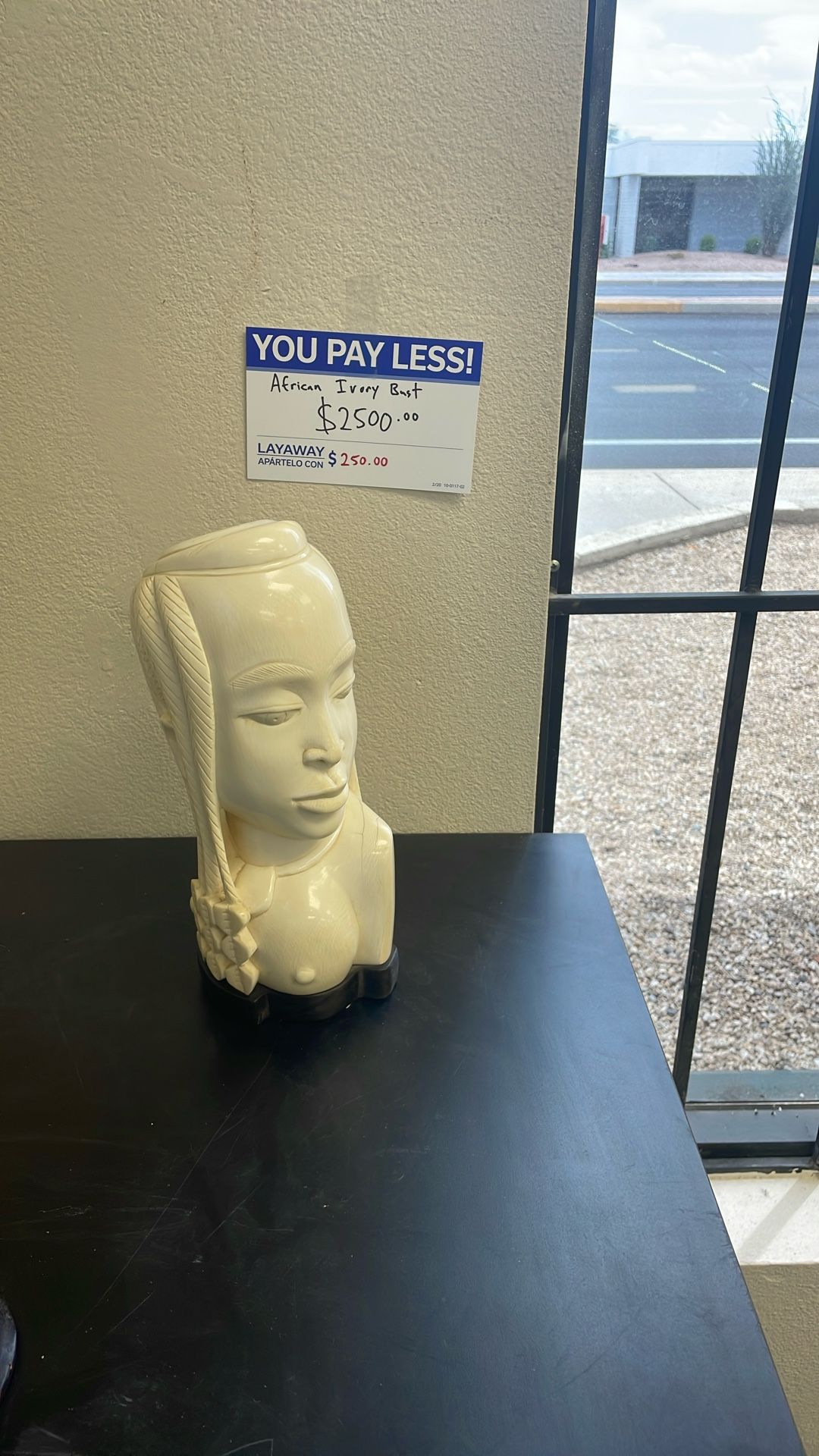 African Ivory Statue