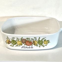 VINTAGE Corning Ware Spice of Life Casserole Dish 1 Quart NO LID stamped