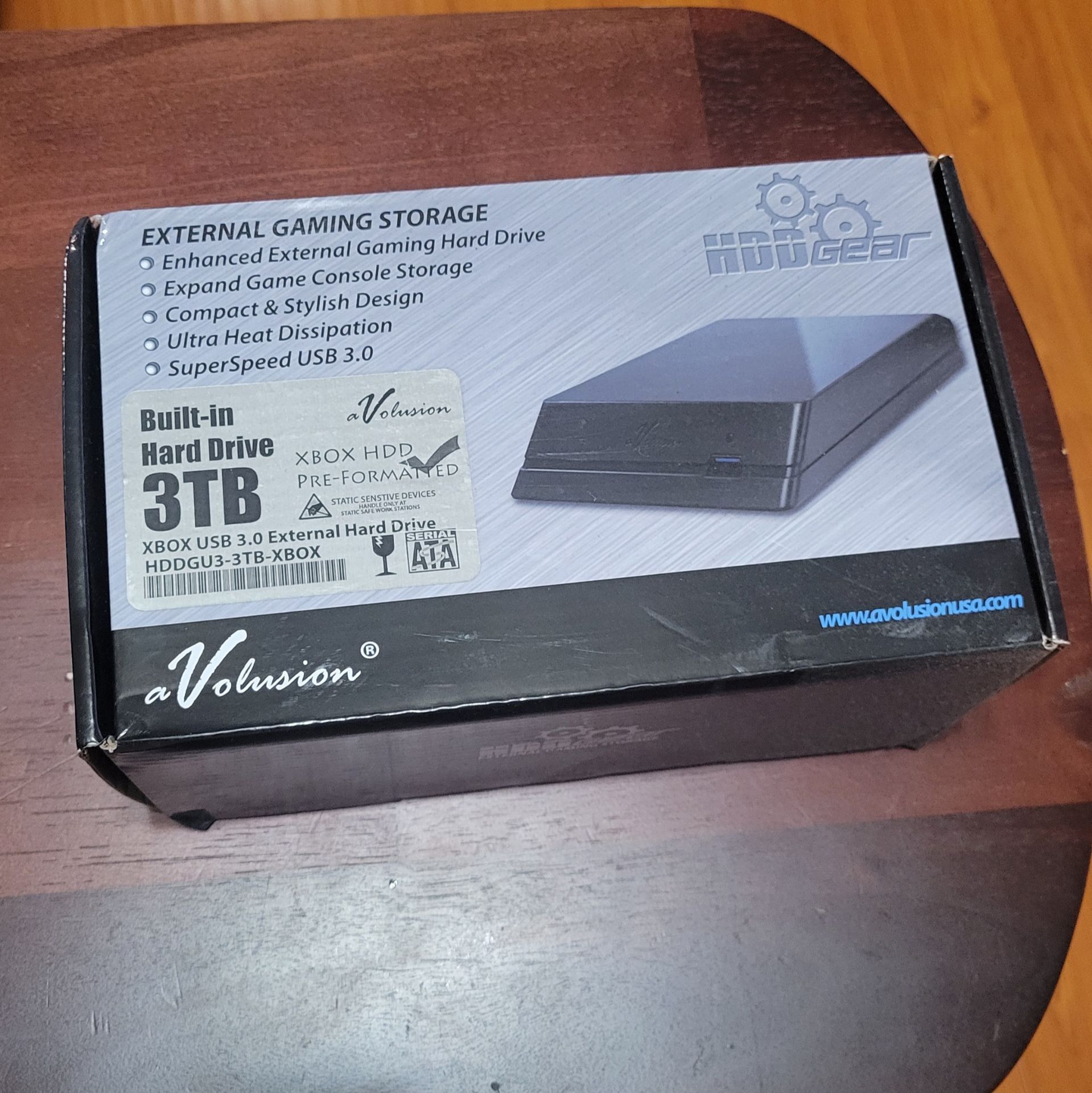 External gaming storage