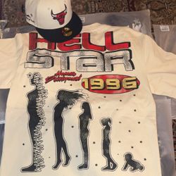 Cream Hellstar & Hat