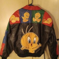 Looney Tunes Leather Jacket