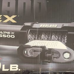 BADLAND-Long Drum UTV Winch 5500 LBS