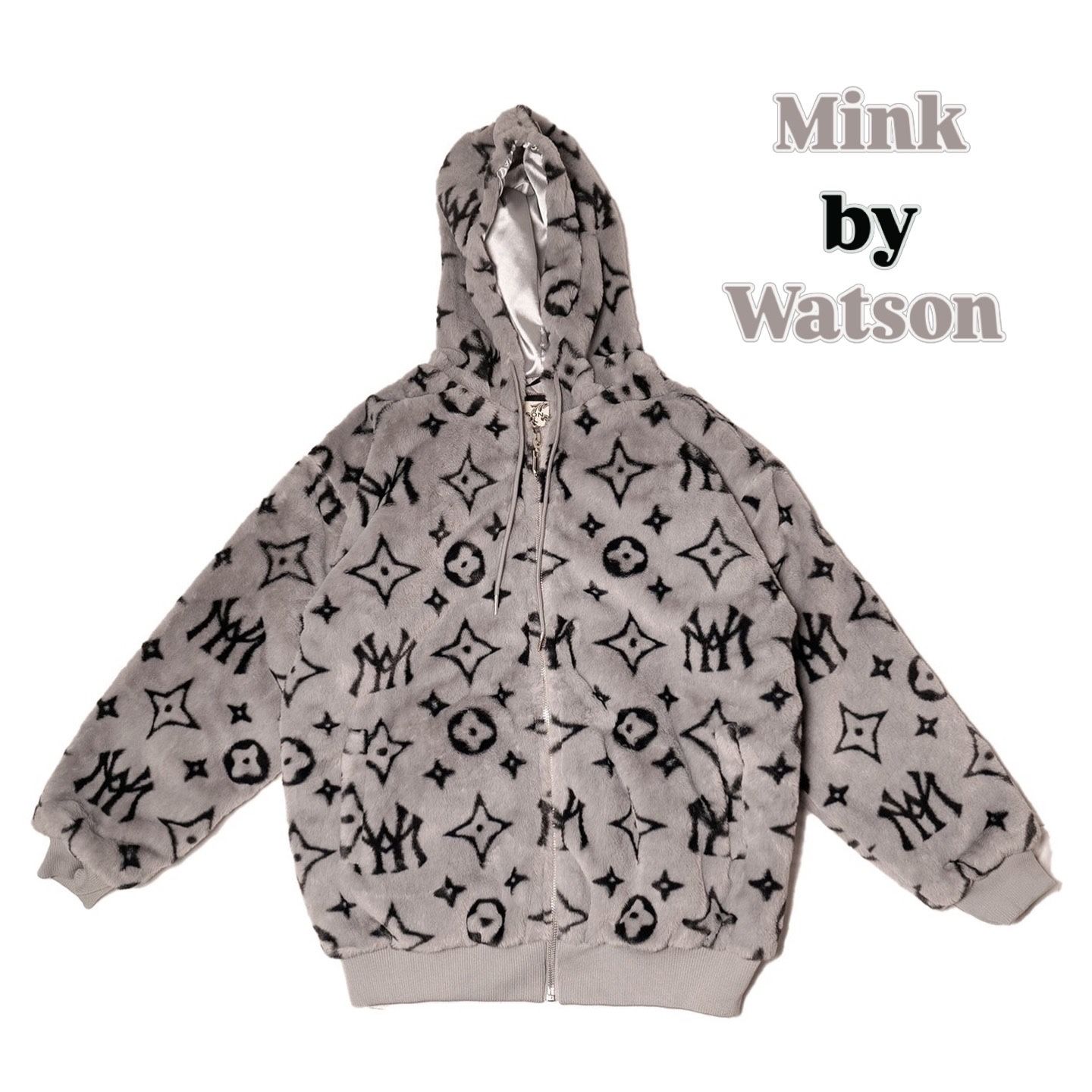 Men’s Medium Hooded Mink Jacket