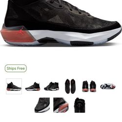 Air Jordan’s and Black Air Jordan RJ XXXV11