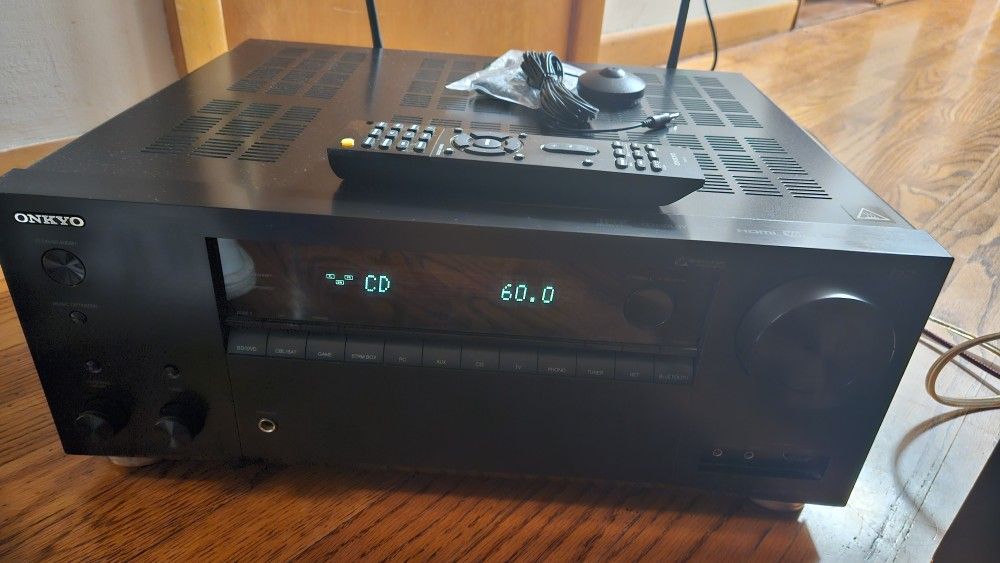 Onkyo Tx-RZ710 Receiver And KEF Q15 Bookshelf Speakers