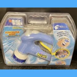 Black and Decker Scum Buster S600 Cleaning Kit Cordless Power Scrubber. Free to ask, I reply