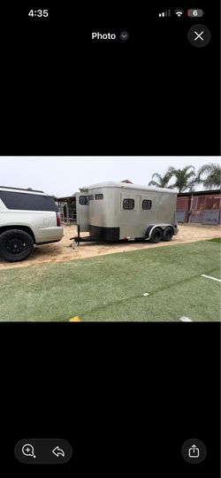 2 horse trailer