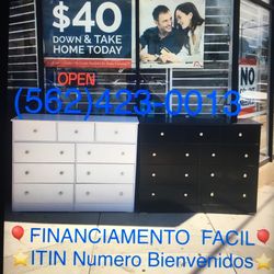 Dresser 9 Drawers In Any Color New-SIZE-56W-16D-43H