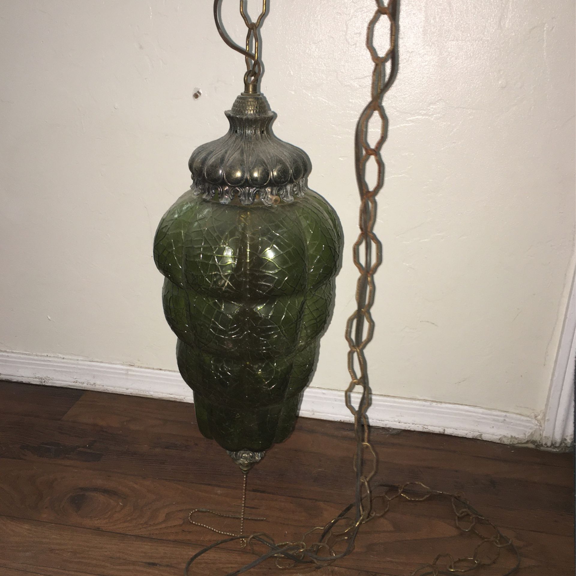 Green Vintage Lamp 