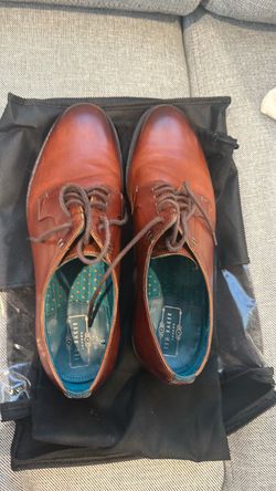 Ted Baker London Tan Leather Oxford Shoes men size 10