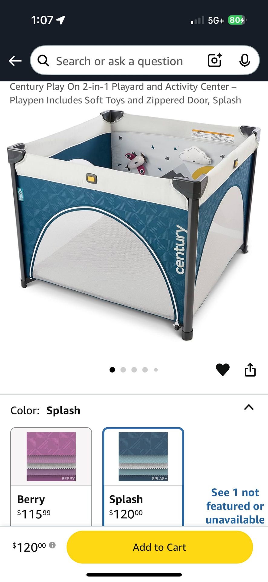 Century Baby Playpen