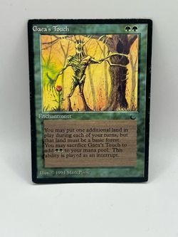 MTG The Dark Gaea’s Touch Enchantment Card