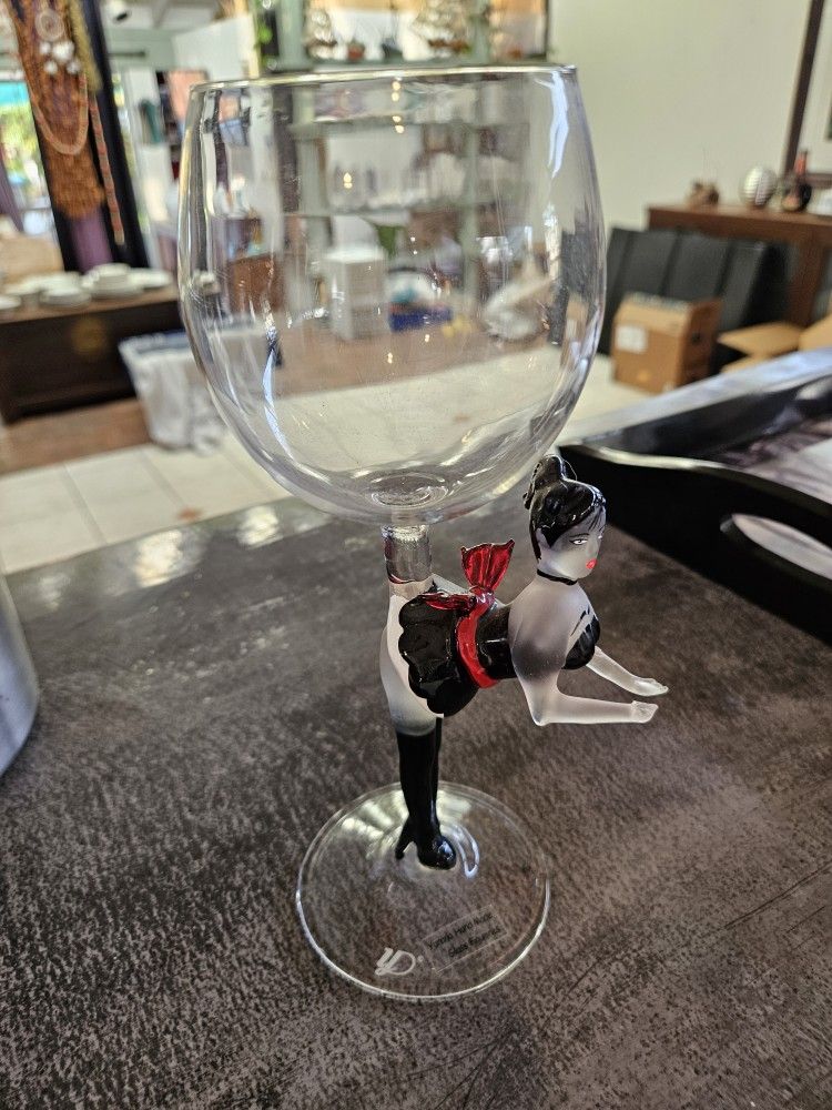 Collectible Yurana Wine Glass