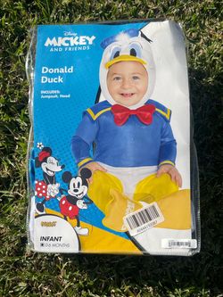 Disney Donald Duck Infant Costume 0-6 Months