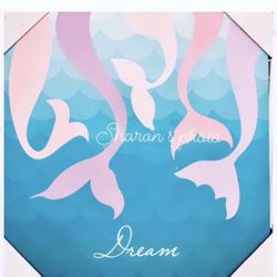 Mermaid Canvas Art 