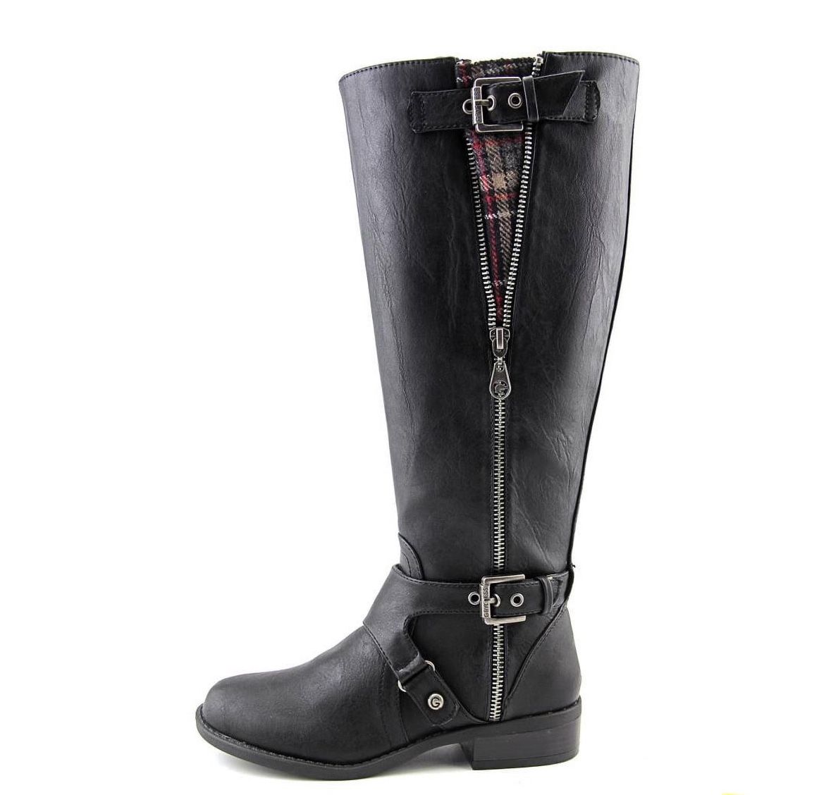 G By Guess Women's Hertle 2 Wide Calf Knee High Riding Boots