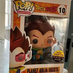 Funko Pop Planet Arlia Vegeta  10 Limit 