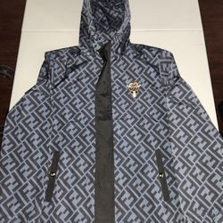 Fendi Hoodie Wind Breaker Size Xl