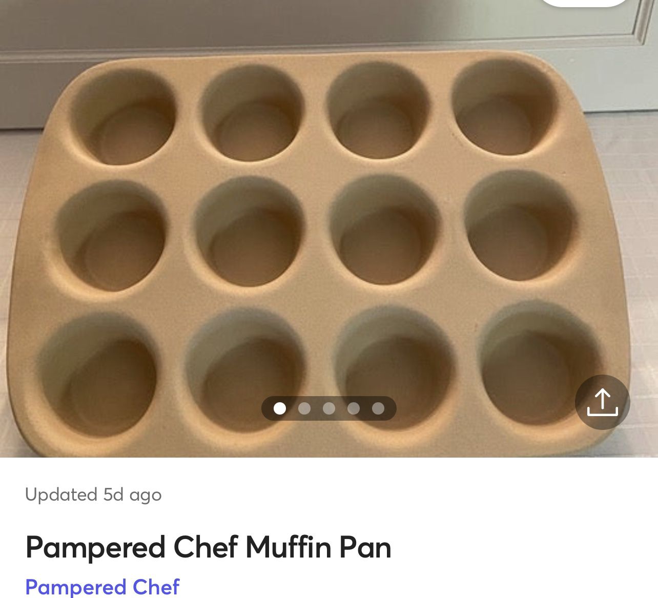 The Pampered Chef’s Muffin Pan 