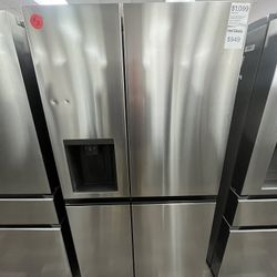 NOW ONLY $949! LG Side by Size Smart Fridge