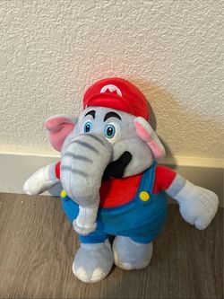 Japan GAME SUPER MARIO Elephant Mario plush doll popular characters very rare