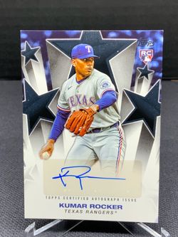 2025 Topps Update Kumar Rocker Baseball Stars Autographs RC Auto