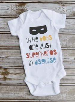 Super hero onesies 🦸‍♂️