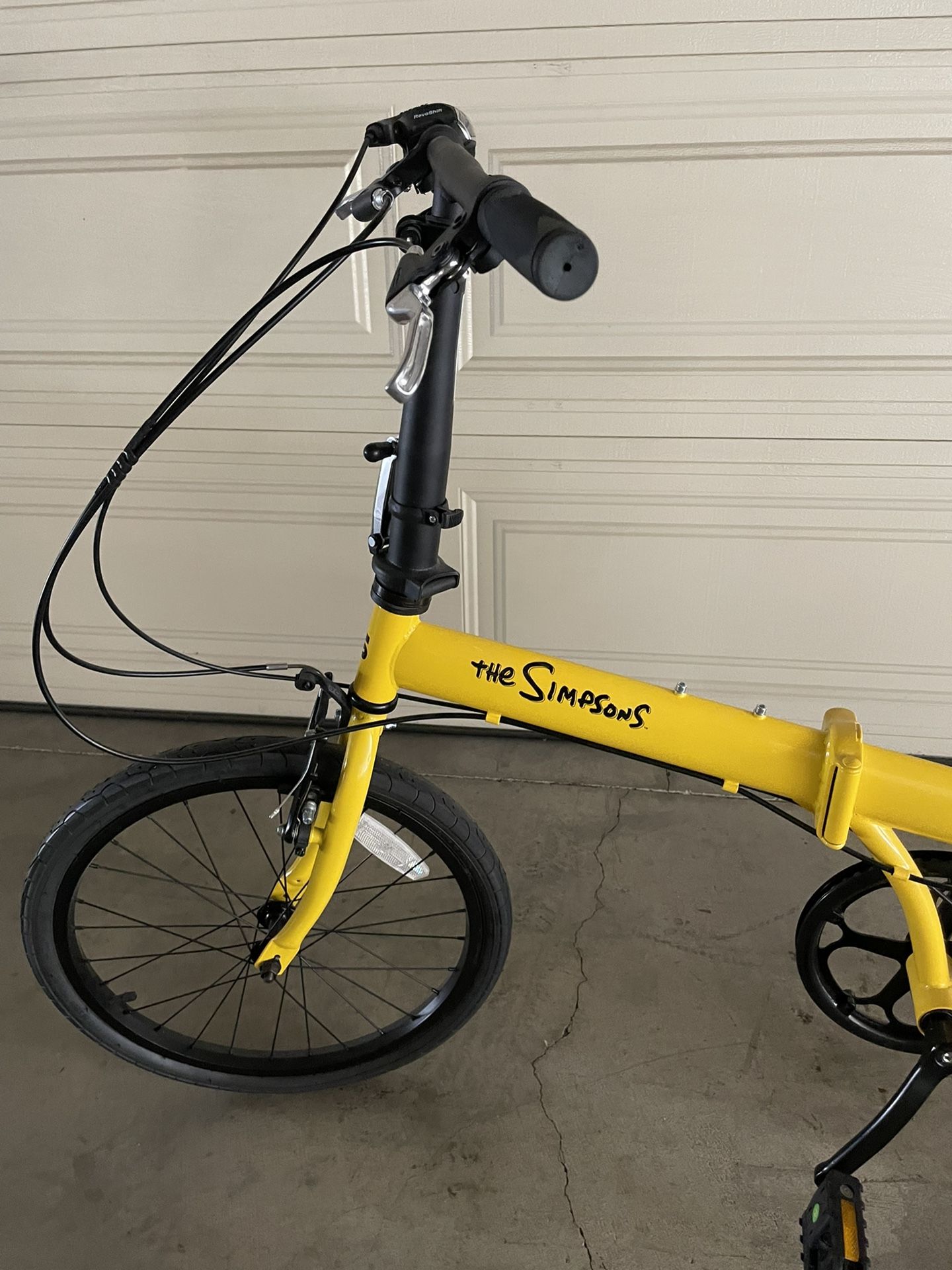 Simpsons 25th Anniversary Folding Bike