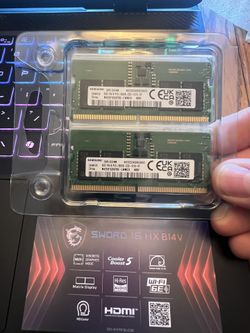 SAMSUNG DDR5 SODIMM 2x8GB RAM